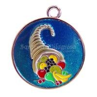 Amuleto Cuerno de la Abundancia 3.5 cm (Incluye Instrucciones) ·