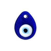 Amuleto Proteccion Ojo Turco Cristal Lagrima 3,5 x 3 cm (Para Colgar)