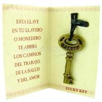 Amuleto Llave Pequeña de la Suerte, Abre caminos, Abundancia 2 a 3 cm (Blister)