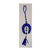 Amuleto Herradura con Ojo Turco (Proteccion Coche) 6 x 14 cm