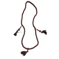 Collar Tibetano Mala Granate (36 cm - Bola Resina 8 mm) ·