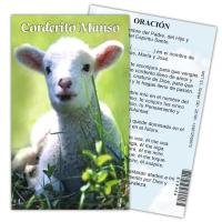 Estampa Corderito Manso 6.5 x 10 cm (P25)