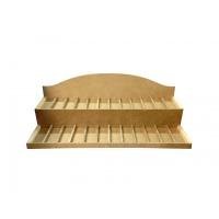 Expositor Esencias Madera 43 x 20 x 12 cm (Vacio)