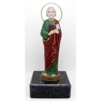 Imagen Judas Tadeo c /Hacha 12 cm - Resina (Base Marmol)