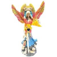 Encarnada Alas Azteca Jaguar (7 Colores) 58 cm - Resina Artesanal ·