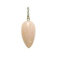 Pendulo Piedra Cono Cuarzo Rosa (Deluxe con caja y bolsa) (Sca)