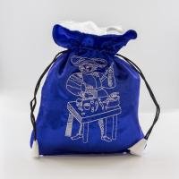 Bolsa Tarot Marsella - Seda 23 x 16 cm (azul) (PS)