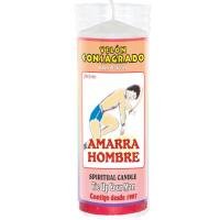 Velon Consagrado Amarra Hombre 15 x 5,5 cm (Incluye Ritual)