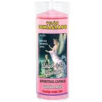 Velon Consagrado Angel de la Guarda 15 x 5.5 cm (Rosa) (PS)