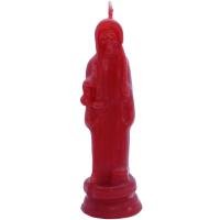 Vela Forma Santa Muerte Pequeño 13 cm (Roja)
