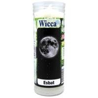 Velon Wicca Esbat Luna Llena 15 x 5.5 cm (Con Tubo Protector)  (PS)