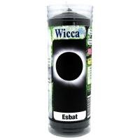 Velon Wicca Esbat Luna Negra 15 x 5.5 cm (Con Tubo Protector)  (PS)
